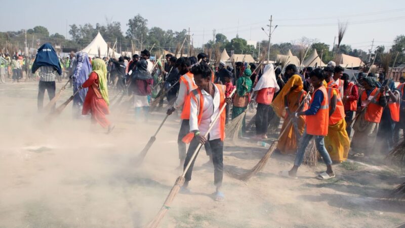 महाकुम्भ मेला क्षेत्र में 15 दिनों के लिए विशेष स्वच्छता अभियान की शुरुआत