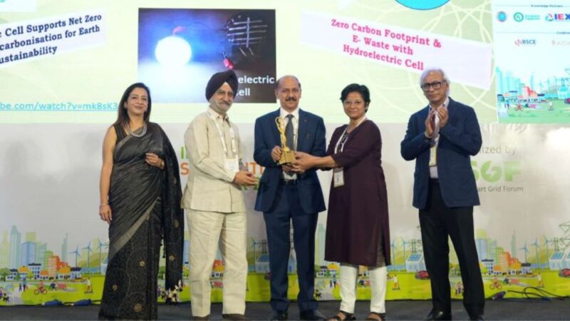 हाइड्रोइलेक्ट्रिक सेल में अभूतपूर्व कार्य करने के लिए प्रो आरके कोटनाला और डॉ ज्योति शाह को मिला राष्ट्रीय स्वर्ण पुरस्कार