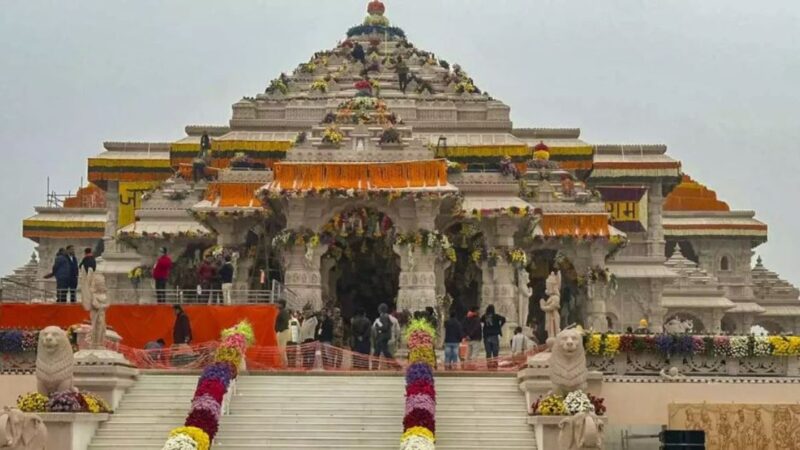 श्रीराम मंदिर में 30 अप्रैल को होगी मूर्तियों की स्थापना, 18 मूर्तियों को किया जाना है स्थापित