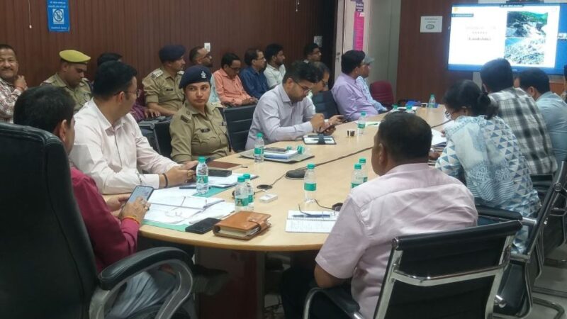 आपदा से निपटने के लिए आयोजित हुई टेबल टॉप एक्सरसाइज