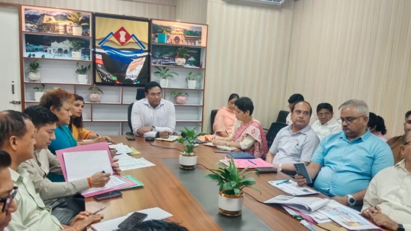 चारधाम यात्रा के लिए सुदृढ़ स्वास्थ्य व्यवस्था सुनिश्चित