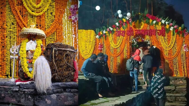 चतुर्थ केदार श्री रुद्रनाथ मंदिर के कपाट विधि-विधान से खुले