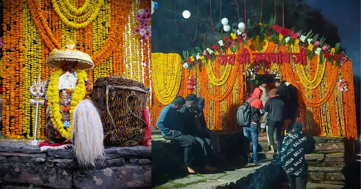 चतुर्थ केदार श्री रुद्रनाथ मंदिर के कपाट विधि-विधान से खुले