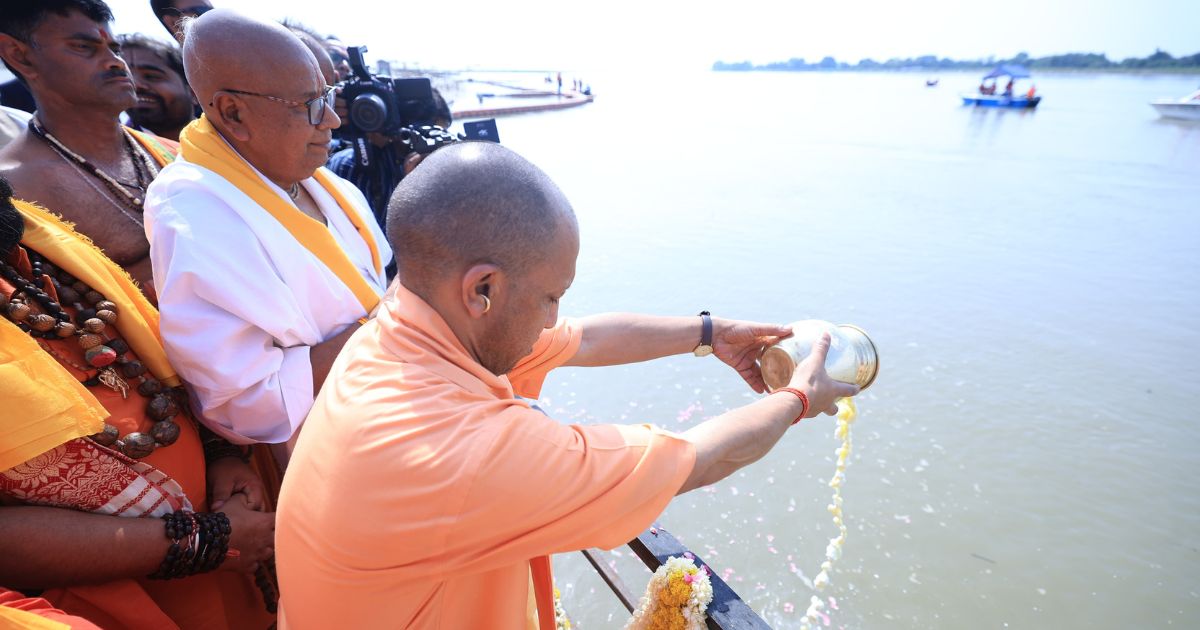 नदियां रहेंगी तभी धरती माता, पर्यावरण और जीव-जंतु रहेंगे सुरक्षित : सीएम योगी