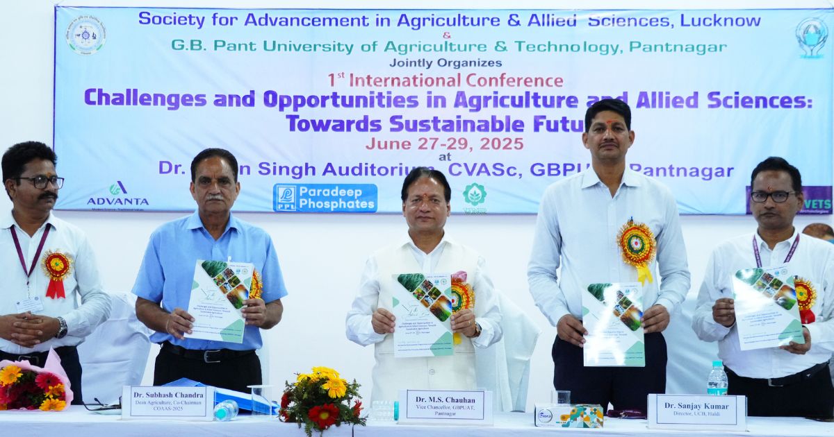 जीबी पंत कृषि विश्वविद्यालय में तीन दिवसीय अंतर्राष्ट्रीय सम्मेलन का शुभारंभ