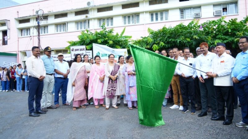 विश्वविद्यालय में मोटे अनाजों के प्रति जागरूकता रैली का आयोजन