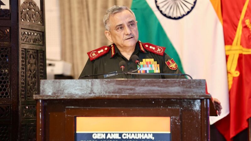 युद्ध अब सिर्फ सीमा पर नहीं लड़ा जाता – सीडीएस जनरल अनिल चौहान