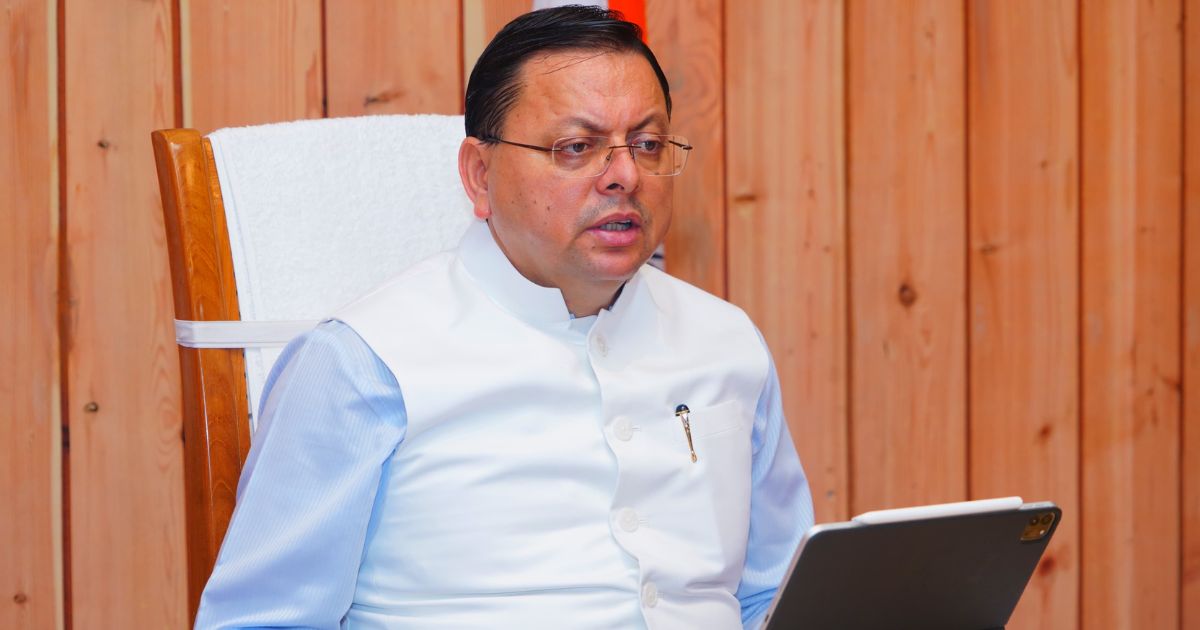सीएम धामी ने डीएम को दिए निर्देश, वर्षा राहत कार्यों में बरतें सतर्कता