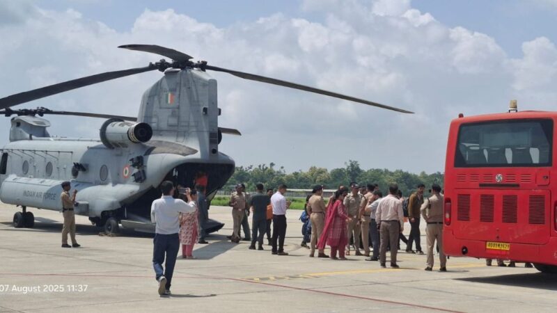 हर्षिल और गंगोत्री में फंसे तीर्थयात्रियों का सफल रेस्क्यू ऑपरेशन