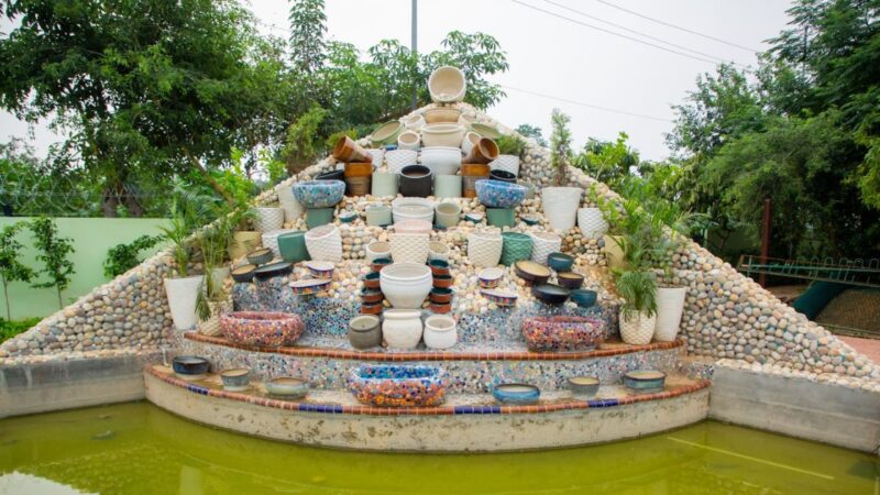 योगी सरकार ने सिरेमिक वेस्ट से तैयार किया ‘अनोखी दुनिया’ पार्क