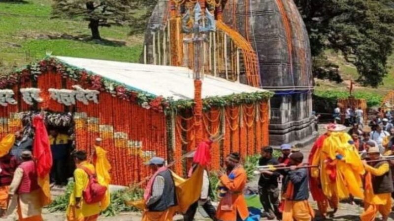 श्री मदमहेश्वर मंदिर के कपाट शीतकाल के लिए बंद