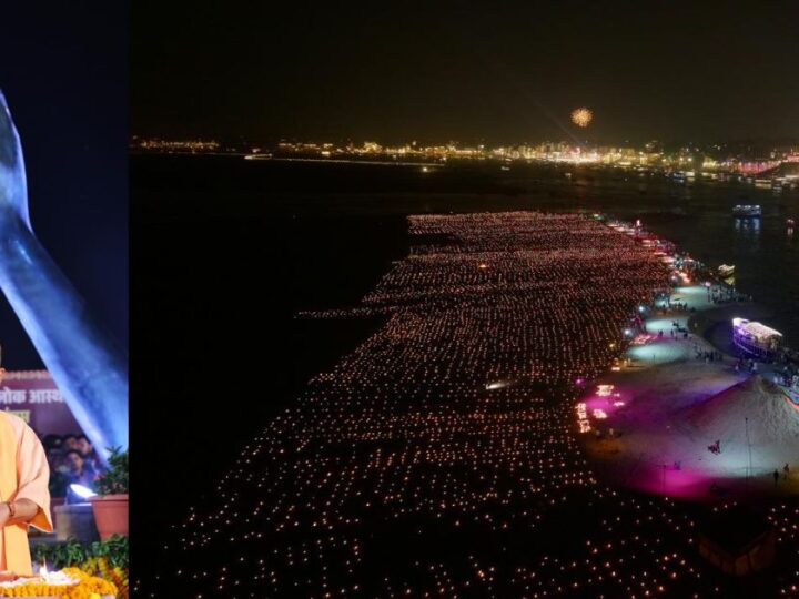 लाखों दीपों की रोशनी में जगमगाई काशी, दिव्यता और भव्यता दिखा का अद्भुत संगम
