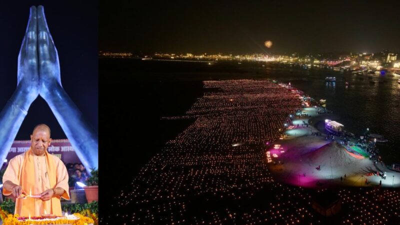लाखों दीपों की रोशनी में जगमगाई काशी, दिव्यता और भव्यता दिखा का अद्भुत संगम