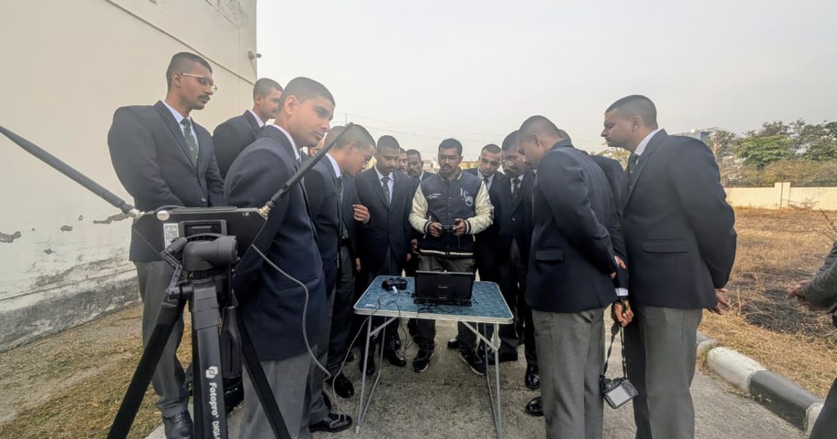 यूसैक में आईटीबीपी अधिकारियों को ड्रोन तकनीक का प्रशिक्षण