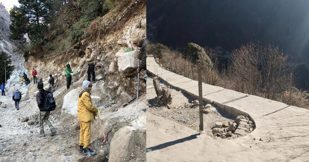 केदारनाथ यात्रा मार्ग को मिली नई सौगात: भीमबली–गरुड़ चट्टी पैदल मार्ग हुआ पूर्ण