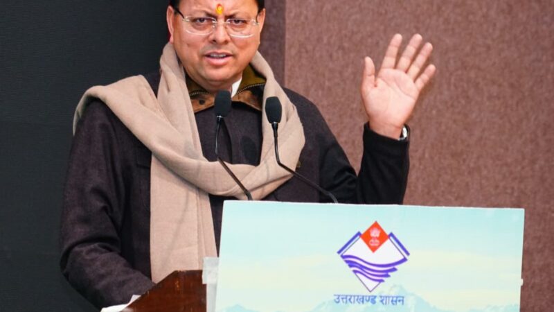 विकसित उत्तराखंड: विकसित भारत की नींव – सीएम धामी