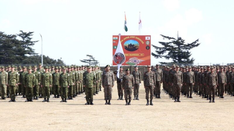 चौबटिया में भारत-जापान की सैन्य ताकत का प्रदर्शन, ‘धर्म गार्डियन’ अभ्यास शुरू