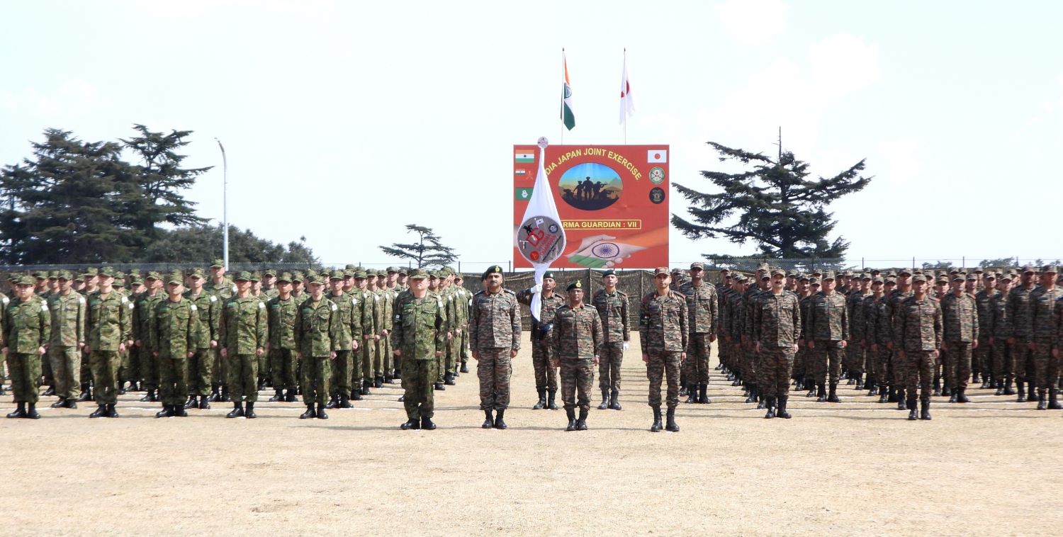 चौबटिया में भारत-जापान की सैन्य ताकत का प्रदर्शन, ‘धर्म गार्डियन’ अभ्यास शुरू