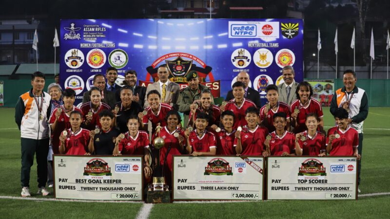 शिलांग में सेंटिनल्स कप 2026 का भव्य समापन