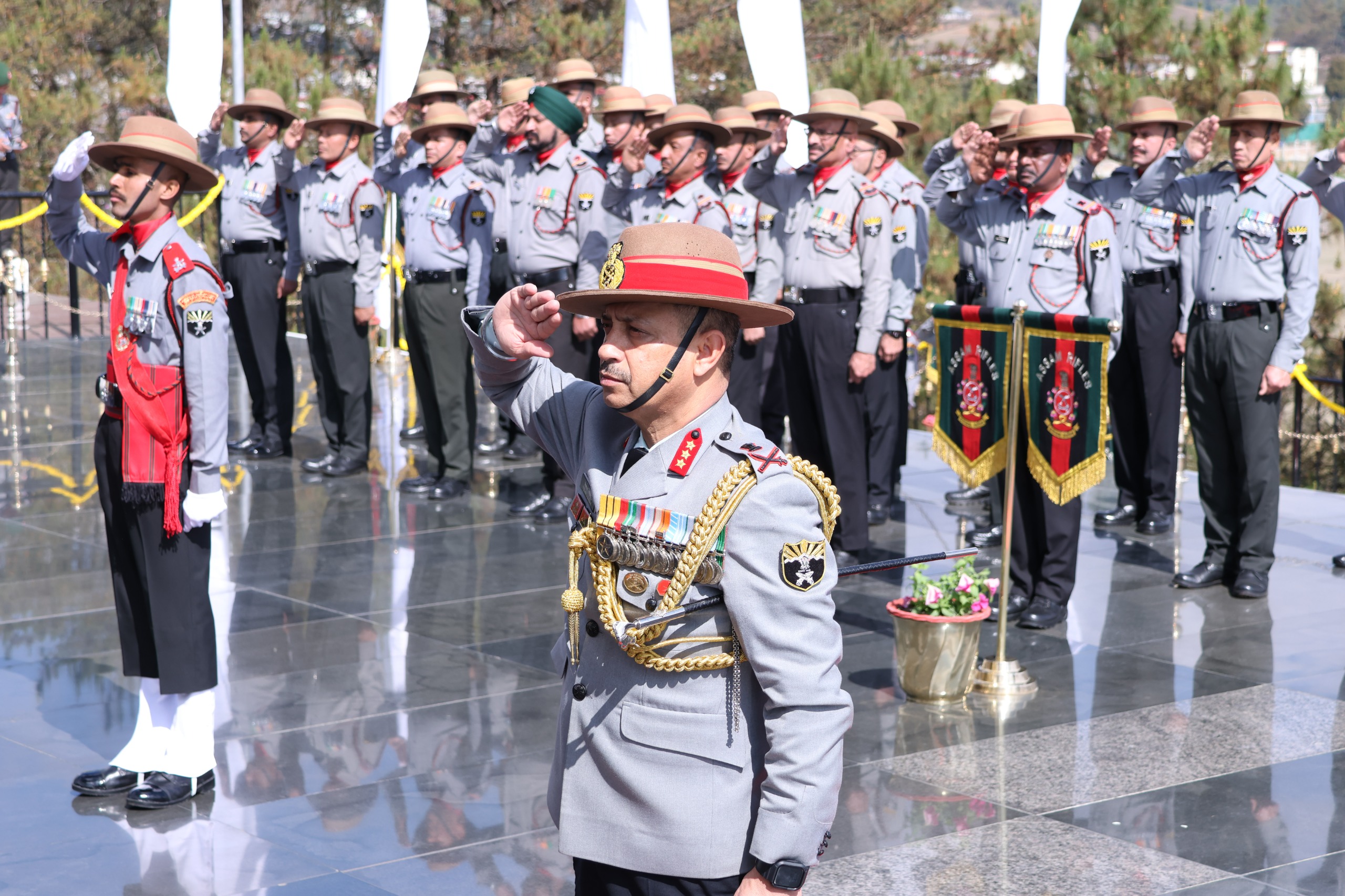 गर्व और वीरता के 191 साल: असम राइफल्स ने मनाया स्थापना दिवस