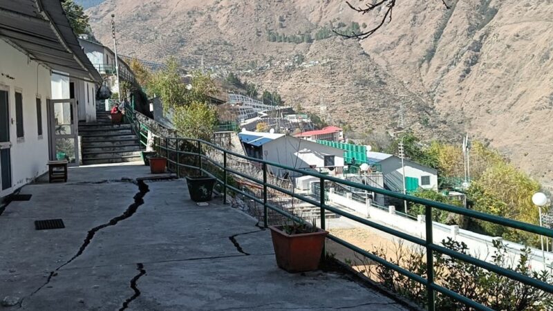 भू-धंसाव के बाद राहत की पहल, जोशीमठ में शुरू हुआ स्थायी समाधान