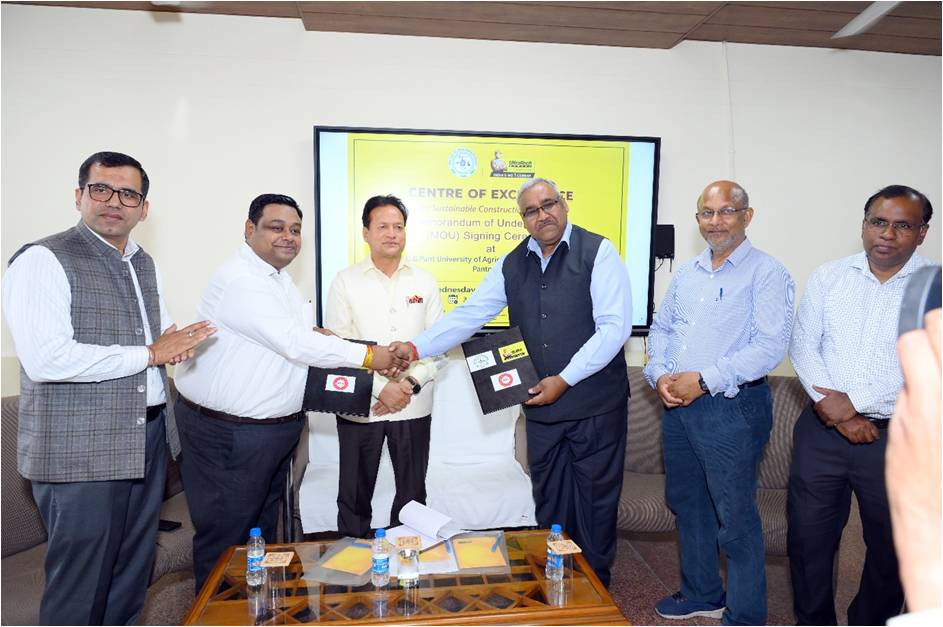 पंतनगर विश्वविद्यालय बना हरित निर्माण अनुसंधान का नया केंद्र
