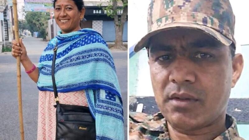 सरहद पर पति, न्याय की राह पर पत्नी