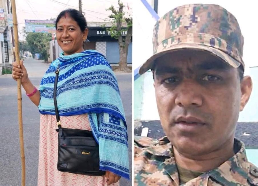 सरहद पर पति, न्याय की राह पर पत्नी