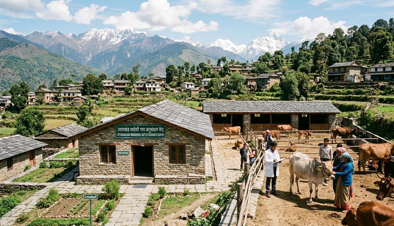 30 करोड़ की लागत से भराड़ीसैंण में स्थापित होगा बदरी गाय अनुसंधान केंद्र