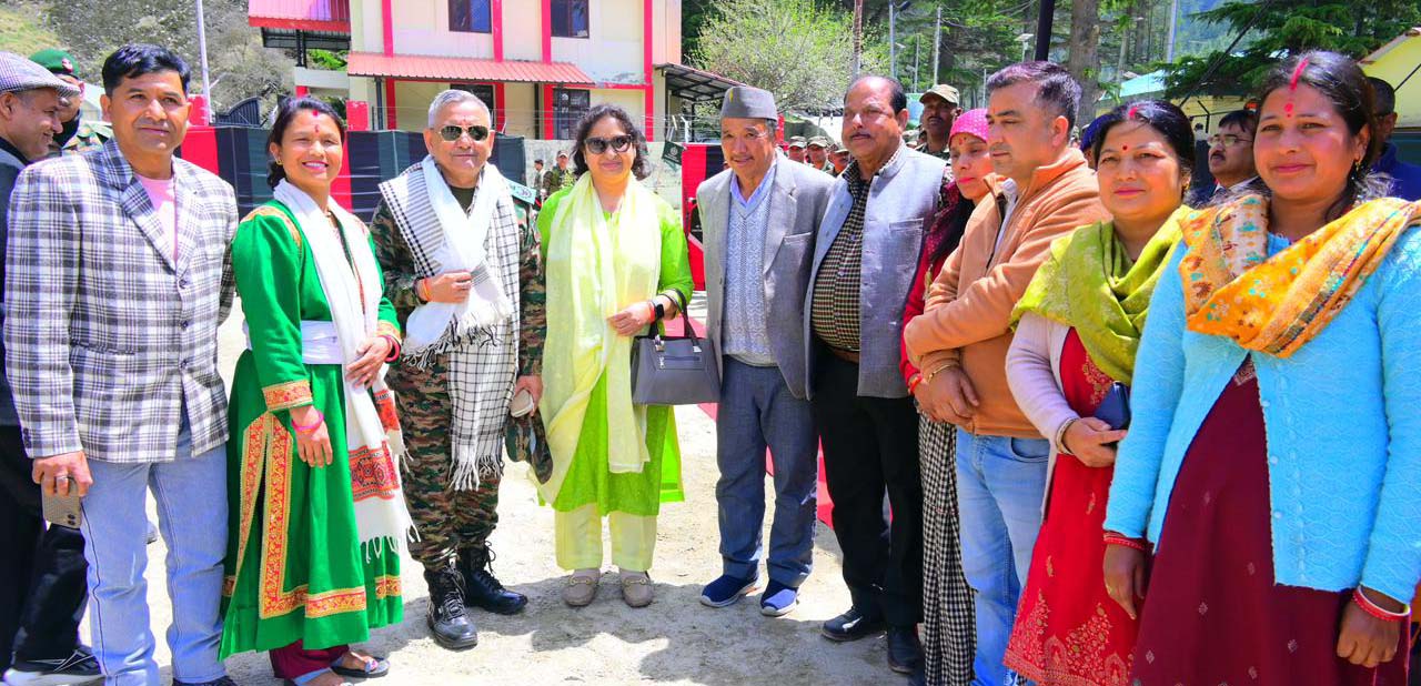 जनरल अनिल चौहान के हर्षिल दौरे से विकास और संस्कृति को मिली नई रफ्तार