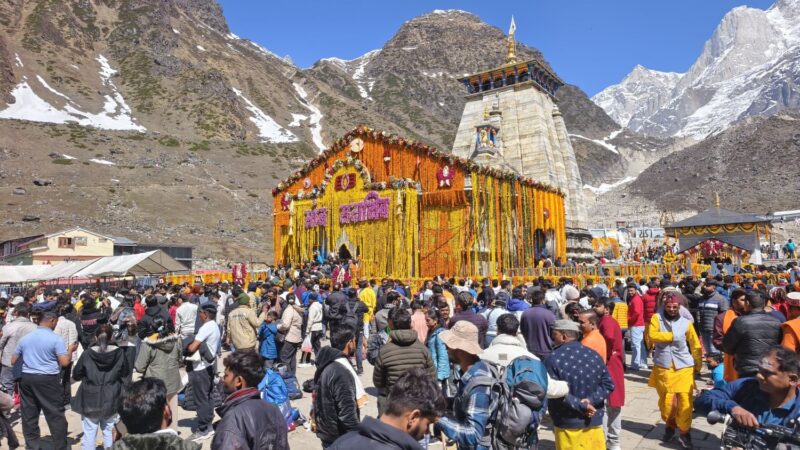 केदारनाथ धाम में हर श्रद्धालु बना ‘ग्रीन वॉरियर’, 7 टन सूखे कूड़े का हुआ निस्तारण