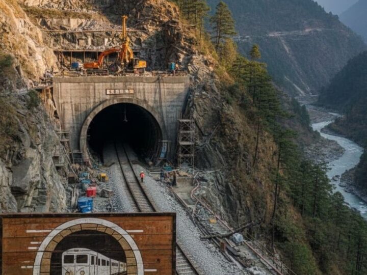 पहाड़ों के बीच तकनीक का चमत्कार: उत्तराखंड में बन रहा फ्लोटिंग टनल जंक्शन