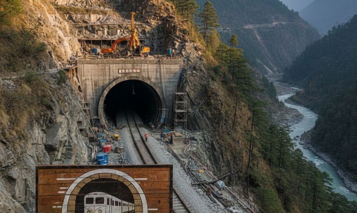 पहाड़ों के बीच तकनीक का चमत्कार: उत्तराखंड में बन रहा फ्लोटिंग टनल जंक्शन