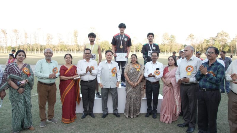 58वीं वार्षिक खेल महोत्सव में छात्रों ने दिखाया जोश और जुनून