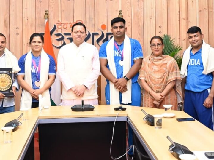 राज्य के खिलाड़ियों ने अंतरराष्ट्रीय मंच पर बढ़ाया उत्तराखंड का गौरव: सीएम धामी