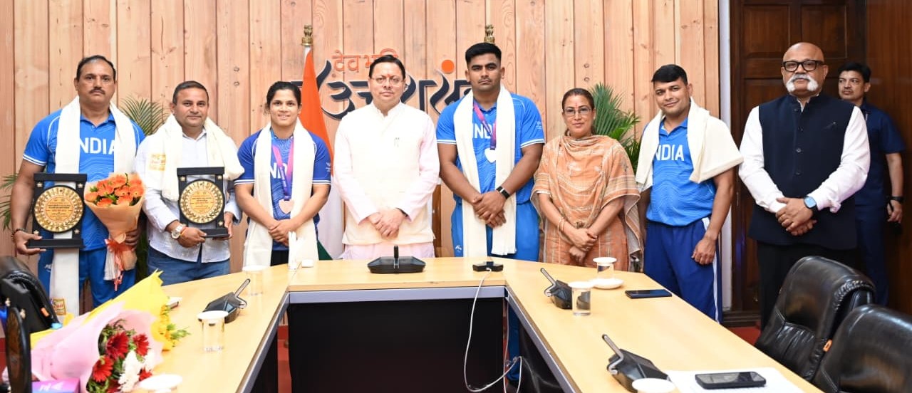 राज्य के खिलाड़ियों ने अंतरराष्ट्रीय मंच पर बढ़ाया उत्तराखंड का गौरव: सीएम धामी