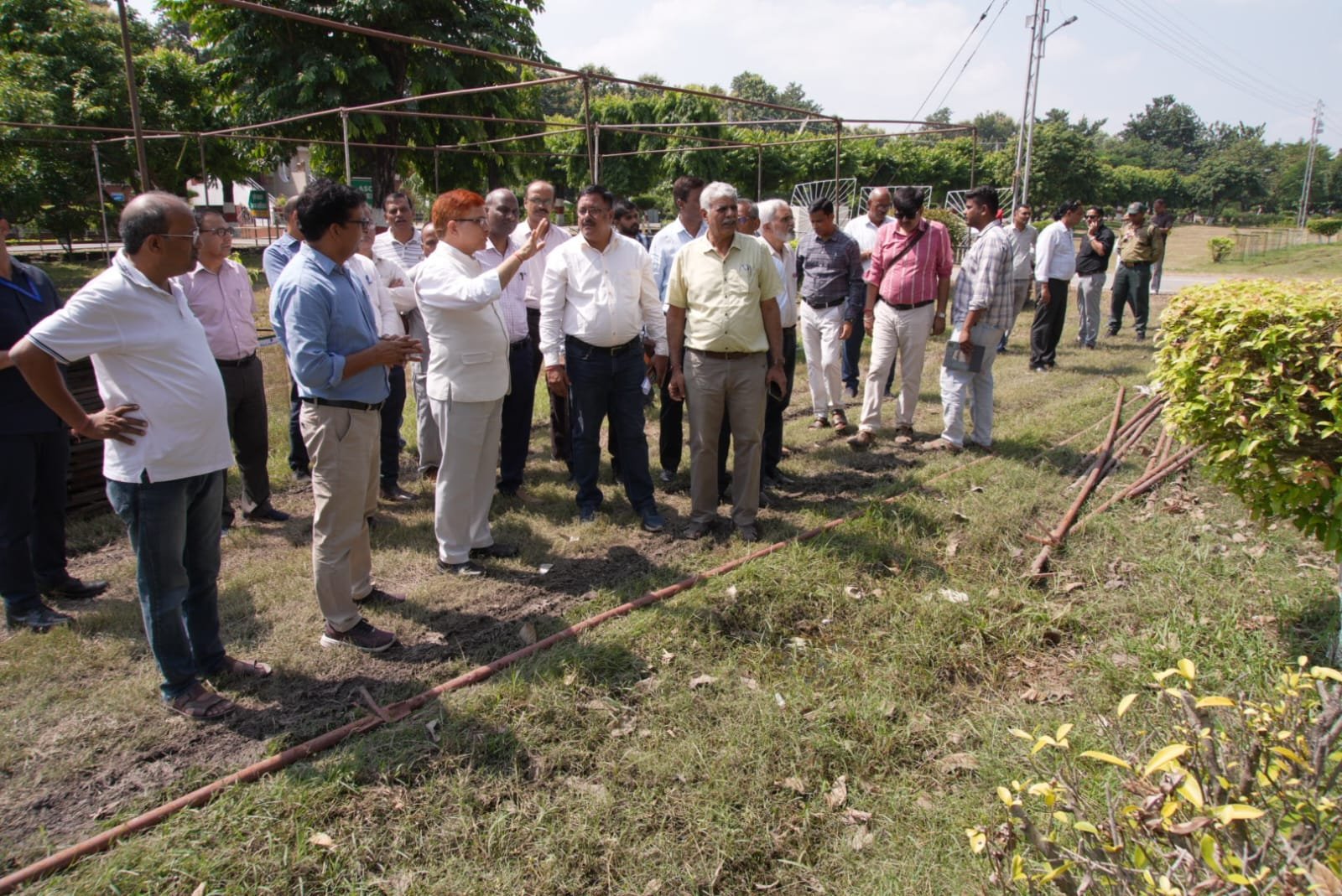 कुलपति ने किया 120वें अखिल भारतीय किसान मेले की तैयारियों का निरीक्षण